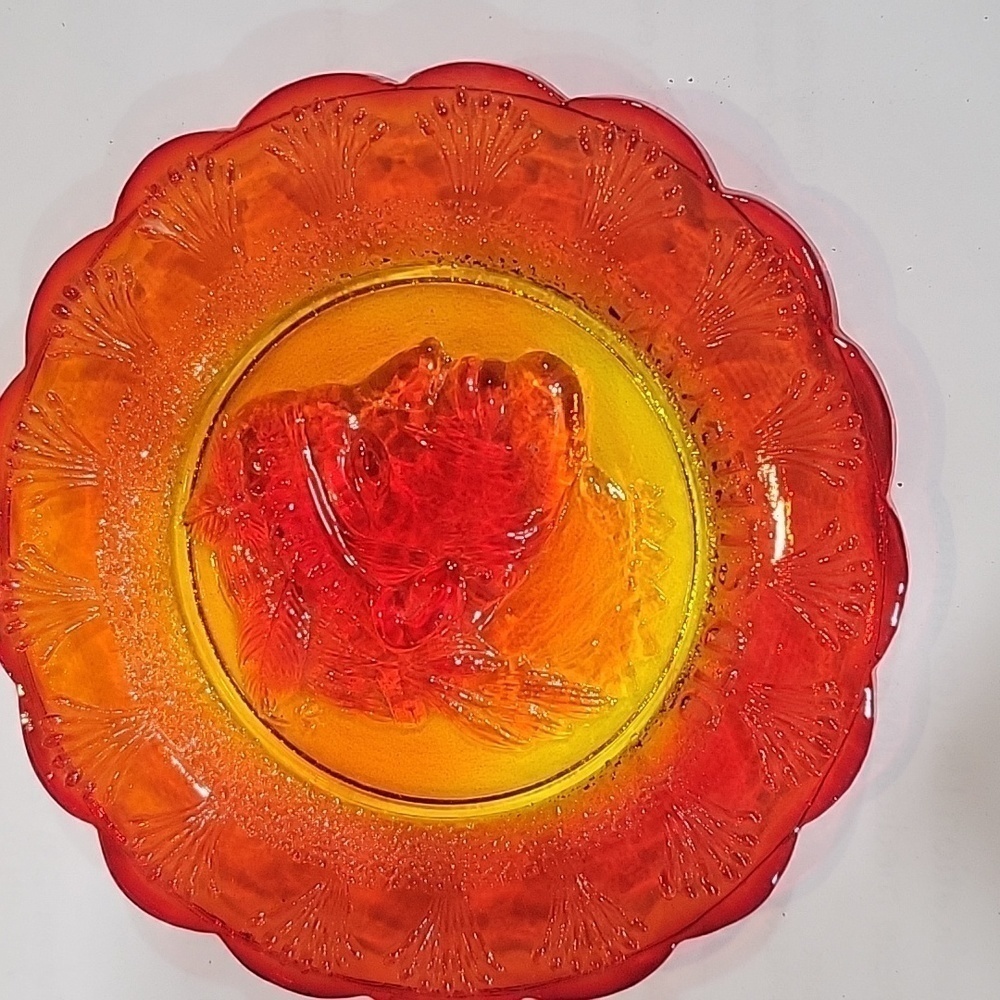 Sleepy Eye Milling Reproduction Collectible Cup Plate 4" VTG Guernsey Glass Co